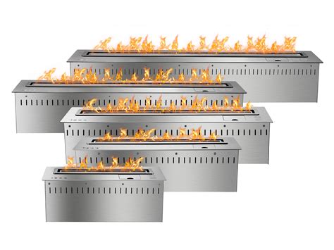 ignis silver metal burner box|Bio Ethanol Fireplace & Ethanol Fireplace Insert .